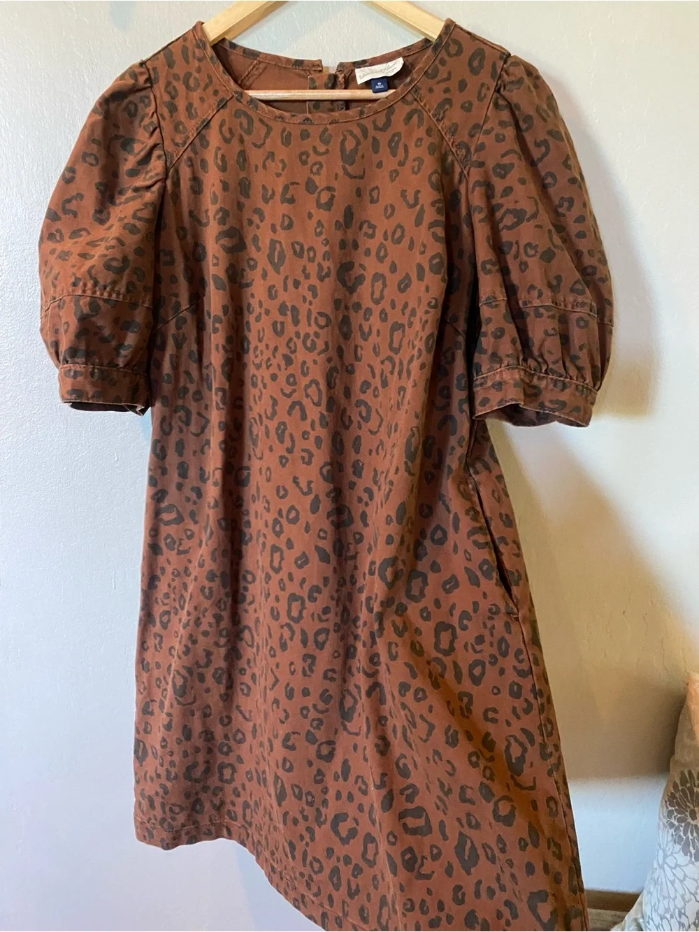 Leopard Print Puff Sleeve Dress - BUNDLE - Picture 4 of 6